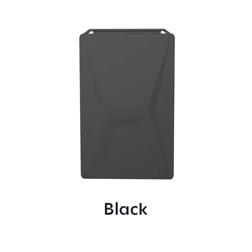 Black silicone protective cover with suction cups for satellite devices, shockproof and signal-friendly from BACKUPMYFILESNOW.COM®.