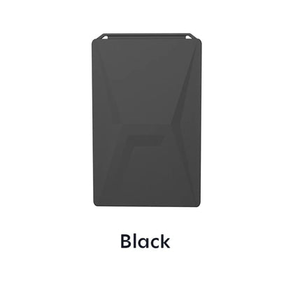 Black silicone protective cover with suction cups for satellite devices, shockproof and signal-friendly from BACKUPMYFILESNOW.COM®.