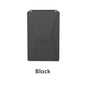 Black silicone protective cover with suction cups for satellite devices, shockproof and signal-friendly from BACKUPMYFILESNOW.COM®.