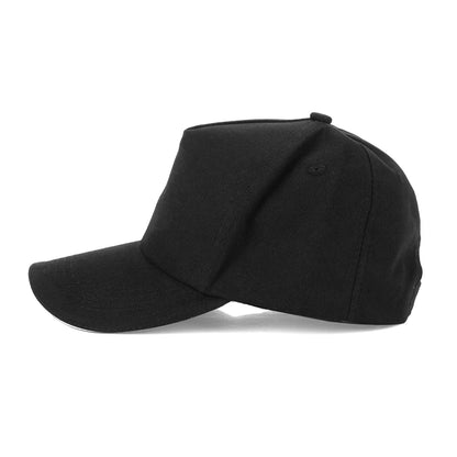 Black SpaceX logo cap for men and women, unisex adjustable snapback hat with space-themed branding and hip hop style.