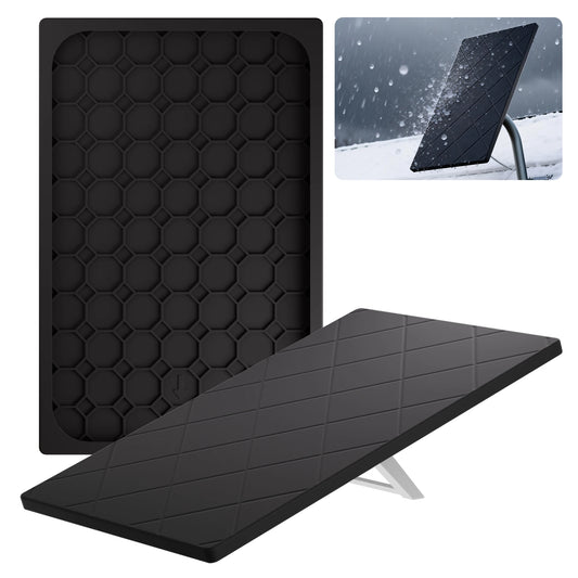Starlink Gen 3 silicone cover by BACKUPMYFILESNOW.COM® for waterproof, anti-hail, UV-resistant protection of outdoor satellite dishes.
