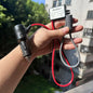 Starlink Mini 12V adapter DC power cord converter for Starlink Mini power supply, step-up to 30V 3.5A, black connector.