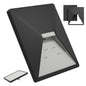 Black Starlink Mini Case protective liquid silicone cover for Starlink satellite dish, designed for portable full coverage.
