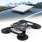 Starlink Mini magnetic roof mount bracket made of aluminum alloy, heavy-duty ABS for trucks, RVs, boats, and cars.