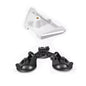 Black Starlink Mini suction cup mount base for TV antenna and satellite dish, compatible with Starlink Mini kits, car roof mount accessory.