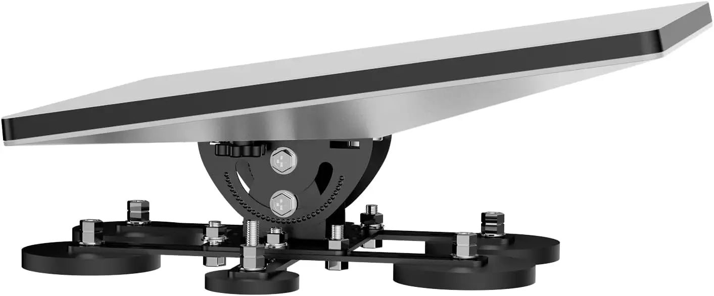 Starlink Mini V4 Magnetic Roof Mount with 6 magnetic bases, metal bracket, adjustable angle, for RV, car, yacht, truck, 211lb suction