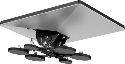 Starlink Mini V4 Magnetic Roof Mount with 6 magnetic bases, metal bracket, 211lb suction, 160° angle adjustability for RV, car, yacht, truck