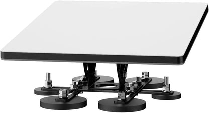 Starlink Mini V4 Magnetic Roof Mount by BACKUPMYFILESNOW.COM, with 6 magnetic bases, 160° adjustable metal bracket for RVs, cars, yachts, trucks
