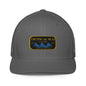 Backupmyfilesnow.com® Steady Wave Mesh Trucker Hat with adjustable snapback and breathable mesh panels in a casual style.