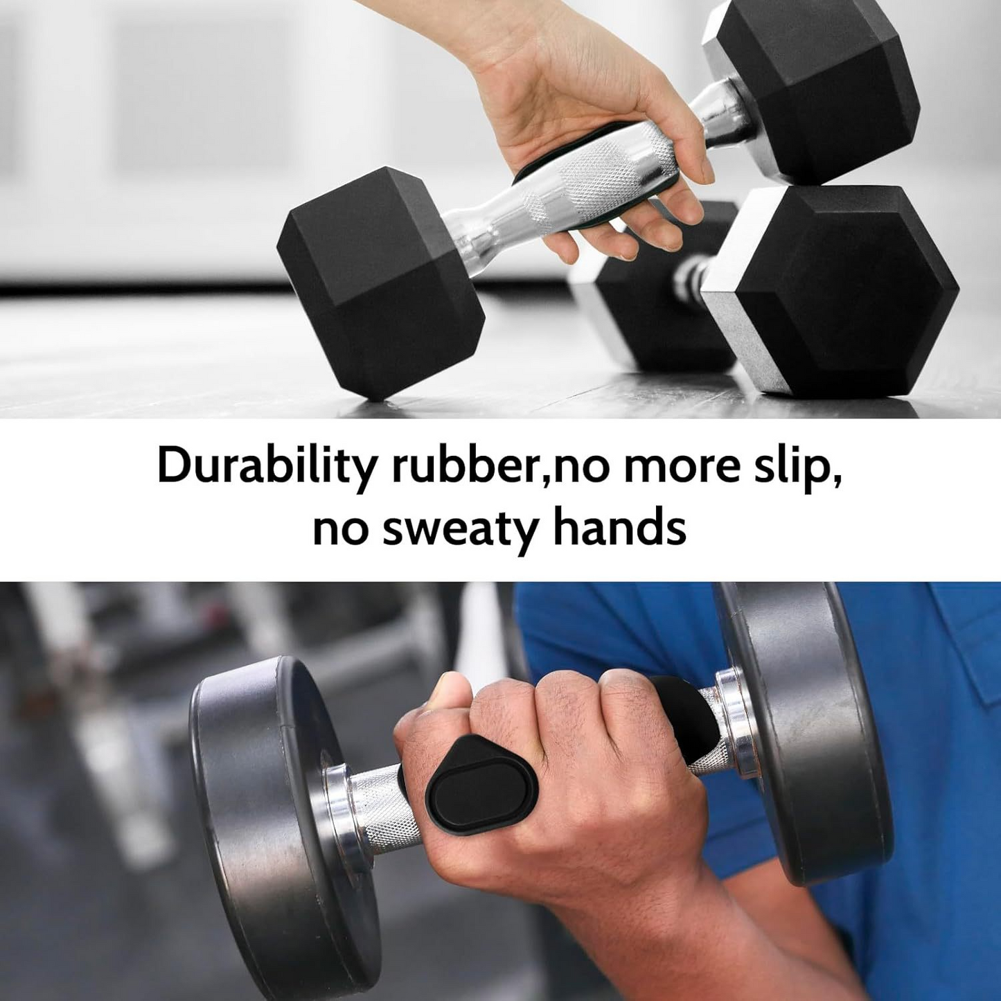 Black spring grip strengthener and finger exerciser for hand and finger muscle training, designed for grip strength improvement.
