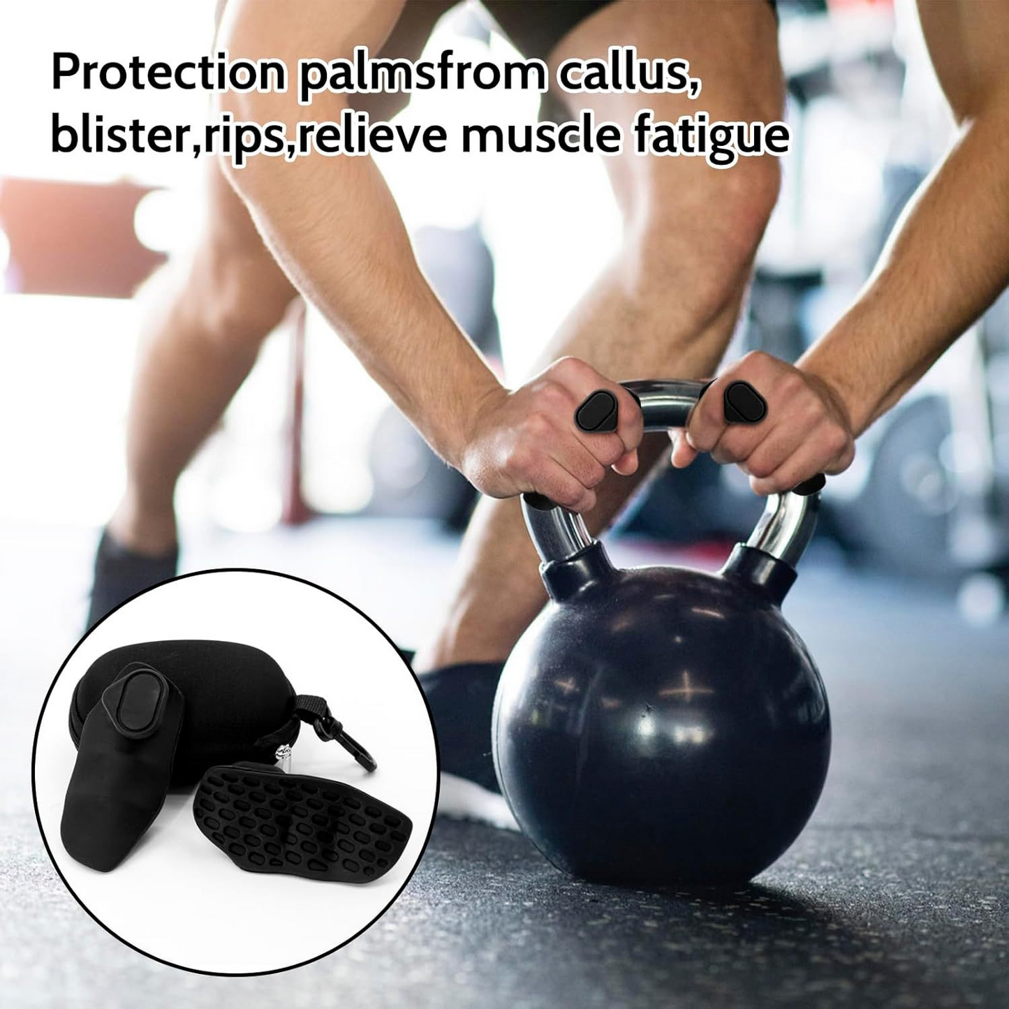 Black spring grip strengthener and finger exerciser for hand muscle training, designed to improve grip strength and dexterity.