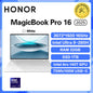 Black Honor MagicBook Pro 16 laptop with 32GB RAM, 1TB storage, 3.1K display, and 165Hz refresh rate, ultrabook gaming notebook.