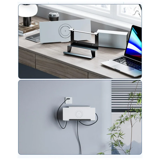 BACKUPMYFILESNOW.COM® WCS-For Starlink Gen 3 Router Mount, metal wall mount kit for Starlink mesh router and power supply.