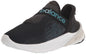 Black and white New Balance Women's Fresh Foam Roav RMX V1 running shoe, size 9 wide, featuring sleek design and cushioned sole.