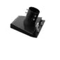 Carbon steel Mount Pipe Adapter Kit for Starlink Gen3 V3, shown on a roof mounting plate, compatible with Starlink satellite internet.