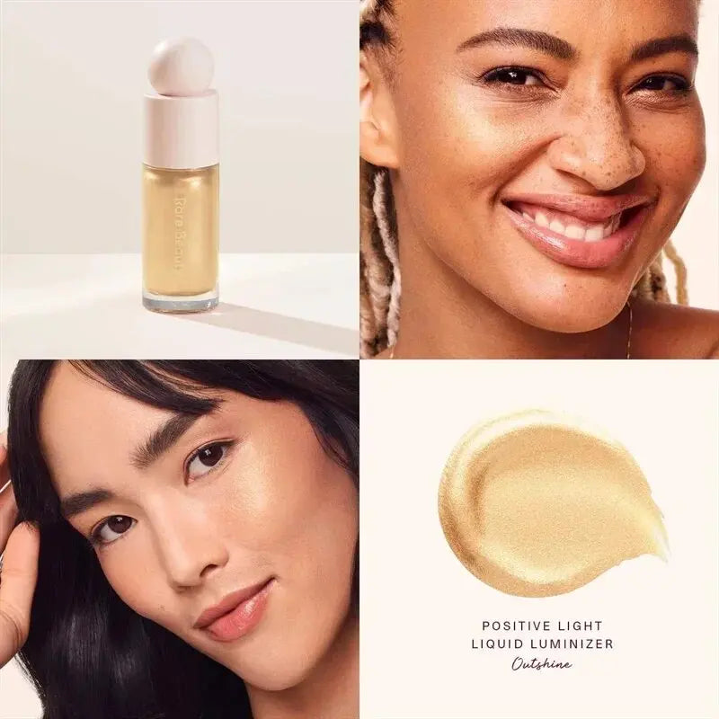 Rare Beauty 3D Face Bronze Contour Stick and Mashed Potato Blusher Cream and Liquid Blusher, waterproof makeup with soft finish