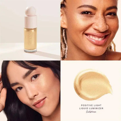 Rare Beauty 3D Face Bronze Contour Stick and Mashed Potato Blusher Cream and Liquid Blusher, waterproof makeup with soft finish