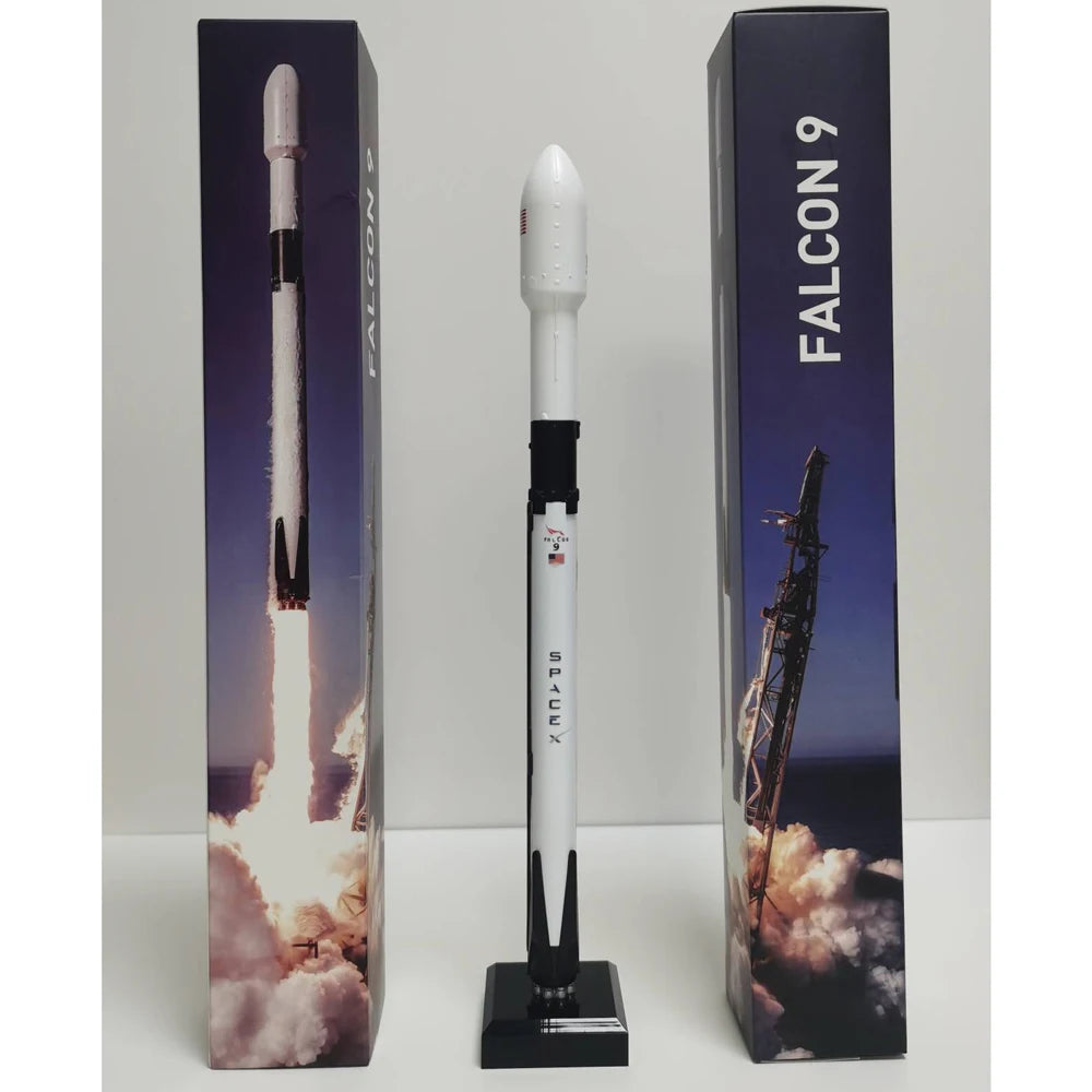 Model of SpaceX Starship Falcon 9 FH Block 5 and Starlink Super Heavy space rocket by BACKUPMYFILESNOW.COM®
