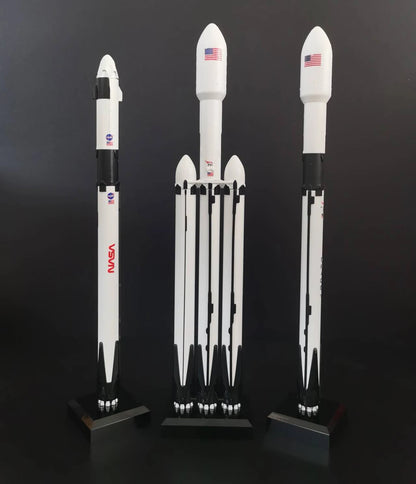SpaceX Starship Falcon 9 FH Block 5 and Starlink Super Heavy Space Rocket model by BACKUPMYFILESNOW.COM®