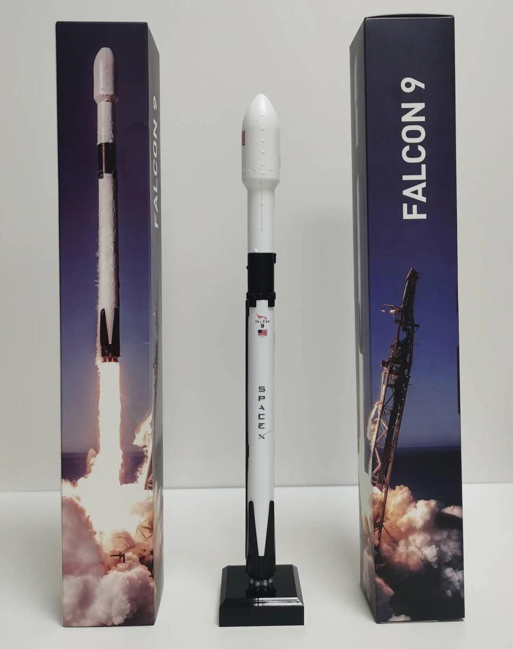 Detailed model of SpaceX Starship Falcon 9 FH Block 5 and Starlink Super Heavy space rockets by BACKUPMYFILESNOW.COM®