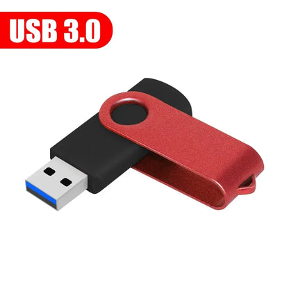 Blue 128GB USB 3.0 flash drive by BackupMyFilesNow.com, metal pen drive suitable for computers with 8GB to 128GB storage.