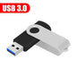Blue 128GB BackupMyFilesNow.com USB 3.0 metal flash drive with 64GB capacity, high-speed memory stick for computers and data storage