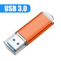 Blue 128GB USB 3.0 metal flash drive by BackupMyFilesNow.com, suitable for computers with various flash card capacities and high-speed data transfer.