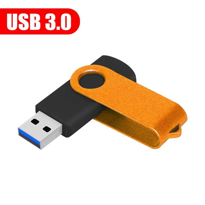 Blue 128GB USB 3.0 metal flash drive by BackupMyFilesNow.com, high-speed memory stick compatible with various computer flash cards.