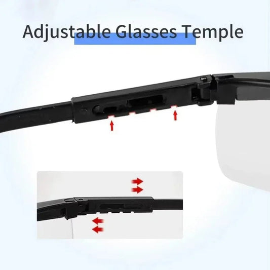 Blue anti-splash safety goggles by BACKUPMYFILESNOW.COM® with wind and dust-proof design for industrial lab or outdoor cycling protection.