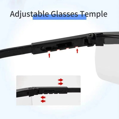 Blue anti-splash safety goggles by BACKUPMYFILESNOW.COM® with wind and dust-proof protective eyewear for industrial, lab, outdoor, and cycling use.