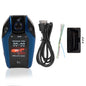 Blue BackupMyFilesNow.com Car Smart Key with LCD touch screen, universal remote keyless entry for start-stop engine button models