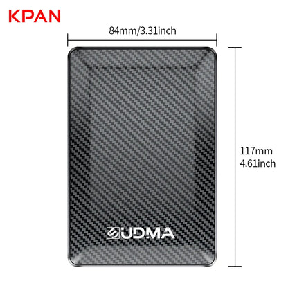 Blue UDMA USB 3.0 external hard disk drive with 320GB, 500GB, or 1TB capacity for PC and laptop data backup.