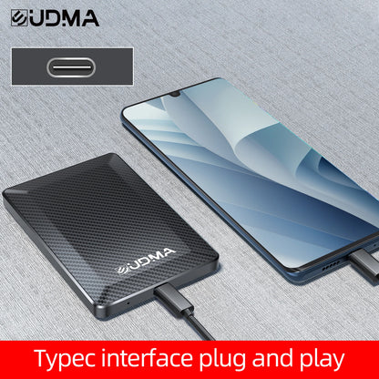 Blue UDMA USB 3.0 external hard drive with 320GB to 1TB storage, durable HDD for PC and laptop data backup