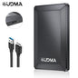 Blue BackupMyFilesNow.com UDMA USB 3.0 external hard drive with 320GB, 500GB, or 1TB capacity for PC and laptop data backup.