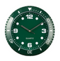 Blue Italian home living room quartz watch retro noiseless clock, stylish and silent timepiece for modern decor.