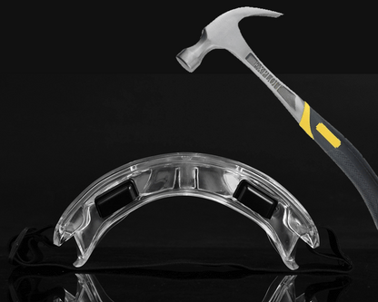 Blue anti-splash safety goggles from BACKUPMYFILESNOW.COM® with impact-resistant, windproof, and anti-dust protective glasses for work.