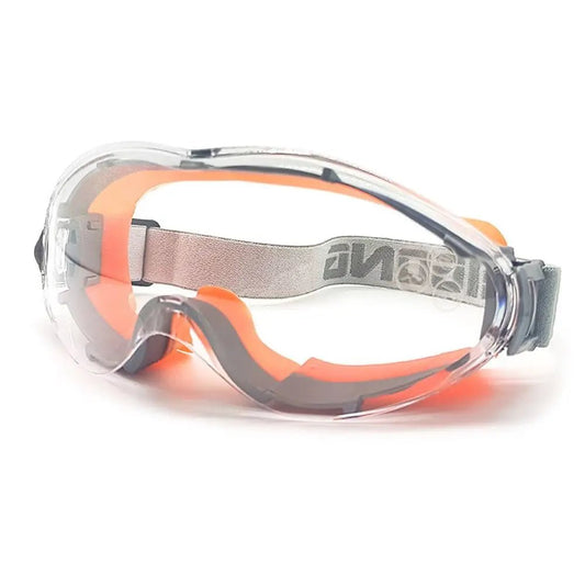 Blue safety glasses with protective goggles, anti-UV, waterproof tactical sport eyewear for riding and skiing by BACKUPMYFILESNOW.COM®.