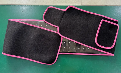 Blue LED Infrared Belt Therapy Device from BackupMyFilesNow.com showing adjustable strap and infrared light panel for pain relief
