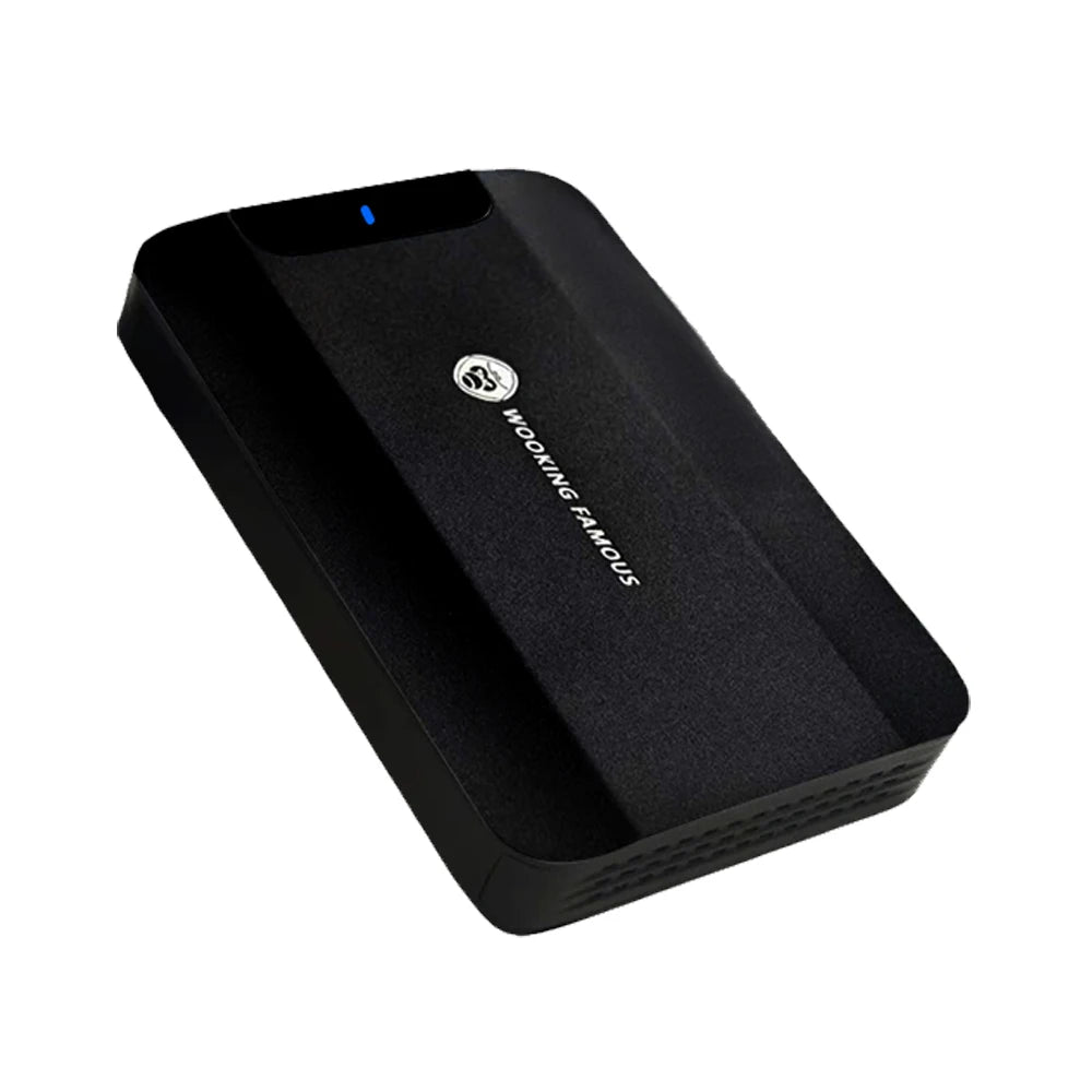 BackupMyFilesNow Data Fox X25 2.5-inch dual-use external HDD in black and silver with USB 3.0 port for game storage and backup.