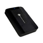 BackupMyFilesNow Data Fox X25 2.5-inch dual-use external HDD in black and silver with USB 3.0 port for game storage and backup.