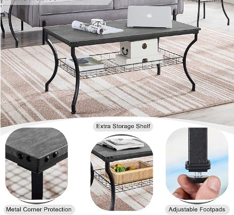 Brown 3-piece living room set with matching coffee table from BackupMyFilesNow.com, featuring comfortable seating and stylish design.