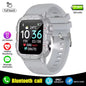 Silver steel 2024 smart watch with 1.44-inch color screen, Bluetooth call, blood oxygen, and pressure monitoring for women and men.