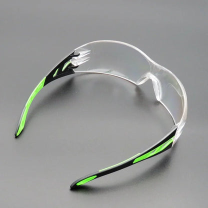 Unisex anti-splash goggles from BACKUPMYFILESNOW.COM® with clear windproof and dustproof safety lenses for industrial and cycling use.