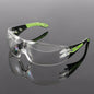 Universal anti-splash goggles by BACKUPMYFILESNOW.COM® with clear windproof, dustproof safety lenses for industrial and cycling eye protection.