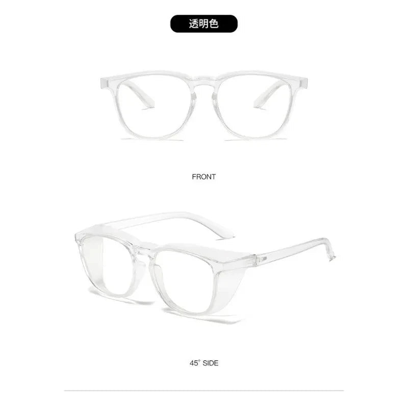 BackupMyFileSnow® anti-fog safety glasses with side shields, blue light protection, suitable for men and women.