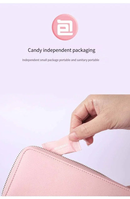 Mini compressed towel capsules from BACKUPMYFILESNOW.COM®, portable disposable cloths ideal for travel and face care.