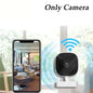 HD WiFi security camera with remote monitoring, 2-way audio, motion detection, and cloud storage for home surveillance.