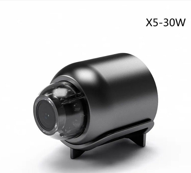 Indoor baby monitor security camera from BackupMyFilesNow.com with built-in 64GB storage for reliable video monitoring.