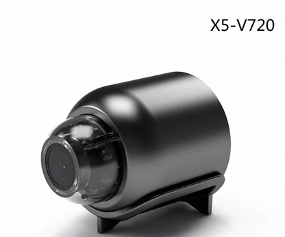 Indoor baby monitor security camera by BackupMyFilesNow.com with 64GB storage, designed for indoor surveillance of babies.