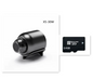 Indoor security camera for baby monitors by BackupMyFilesNow.com, featuring a sleek design and 64GB storage for monitoring and safety.